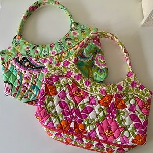 Vera Bradley mini totes set